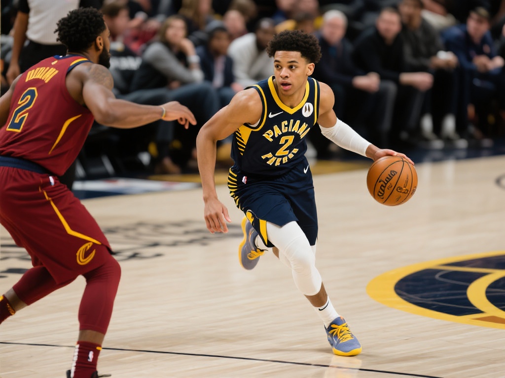 数据显示，哈利伯顿本场比赛贡献了全队最高