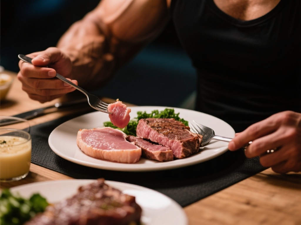 减脂期如何科学吃肉进行体重管理? 此外,进餐时机同样重要。在训练后食用蛋白