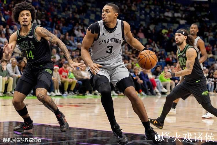 哈珀22+6奎因33+10+10 马刺送鹈鹕7连败